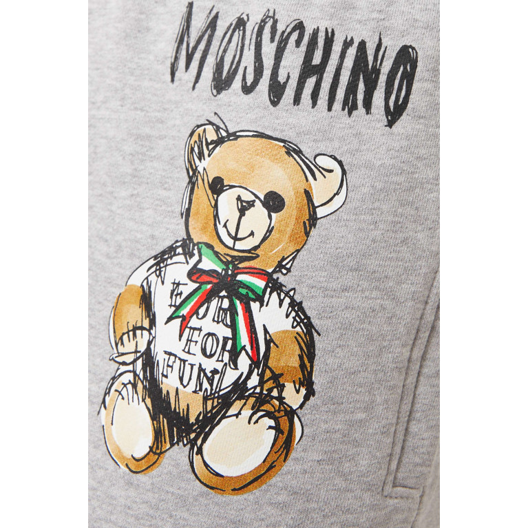 Moschino - Archive Teddy Bear Sweatpants in Fleece