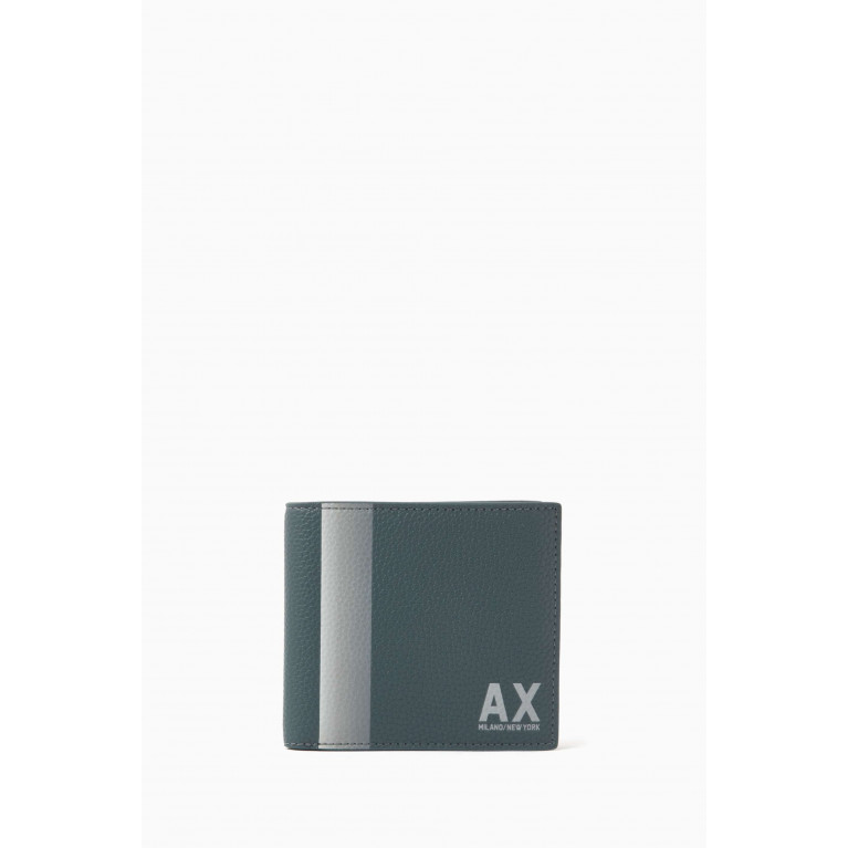 Armani Exchange - AX Logo Bifold Wallet Green