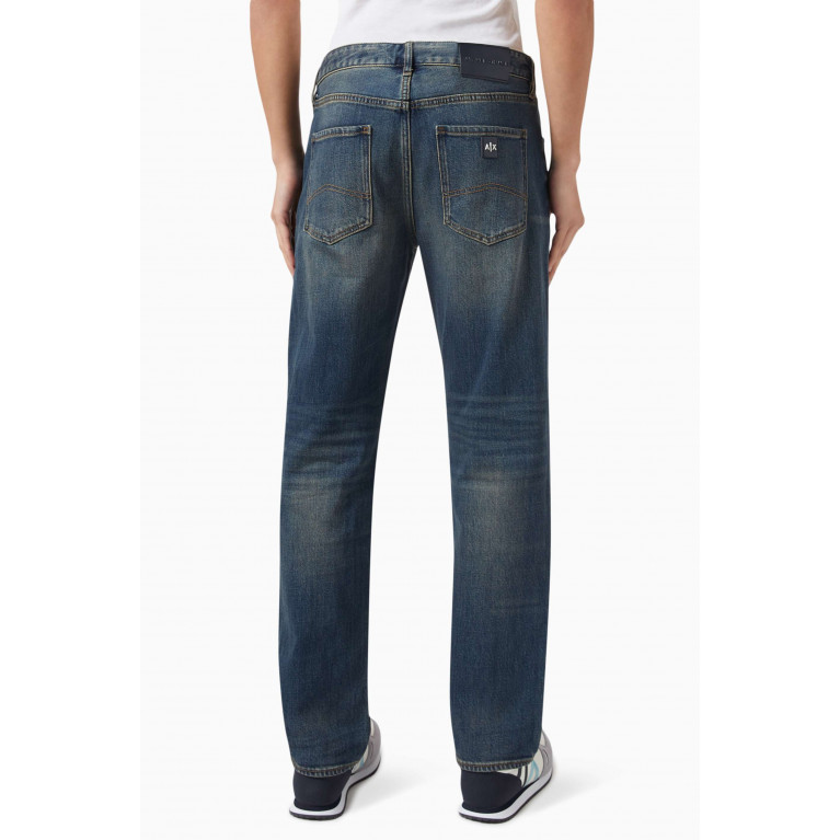 Armani Exchange - Slim-fit Jeans in Cotton Denim