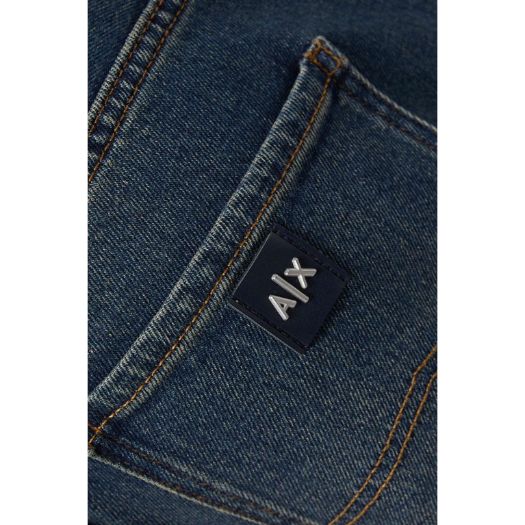 Armani Exchange - Slim-fit Jeans in Cotton Denim