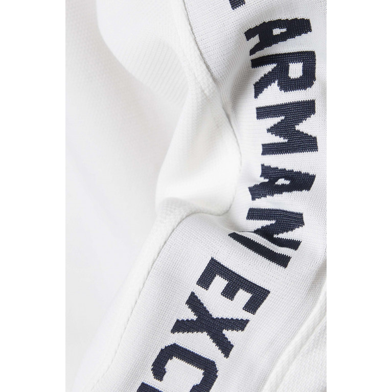Armani Exchange - Logo Sweatshirt in Piqué Neutral
