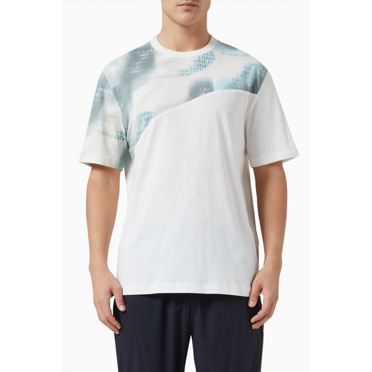 Armani Exchange - Logo-print T-shirt in Cotton
