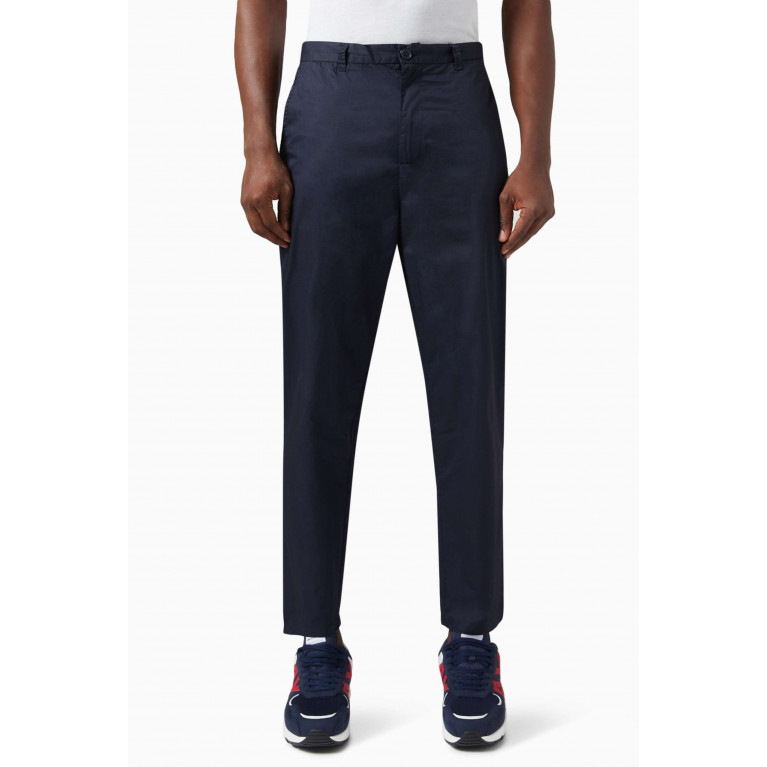 Armani Exchange - Regular-fit Trousers in Cotton Blend