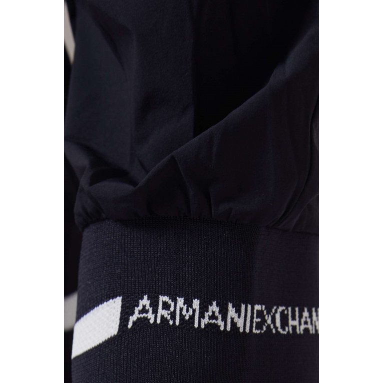Armani Exchange - Logo Pocket Sweatpants in Cotton Fleece
