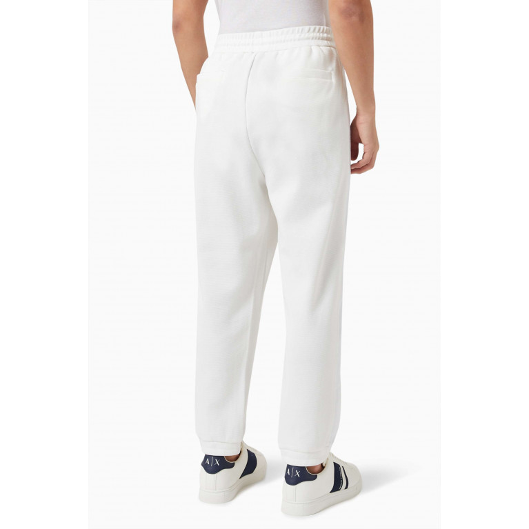 Armani Exchange - Logo Tape Joggers in Cotton & Polyester Neutral