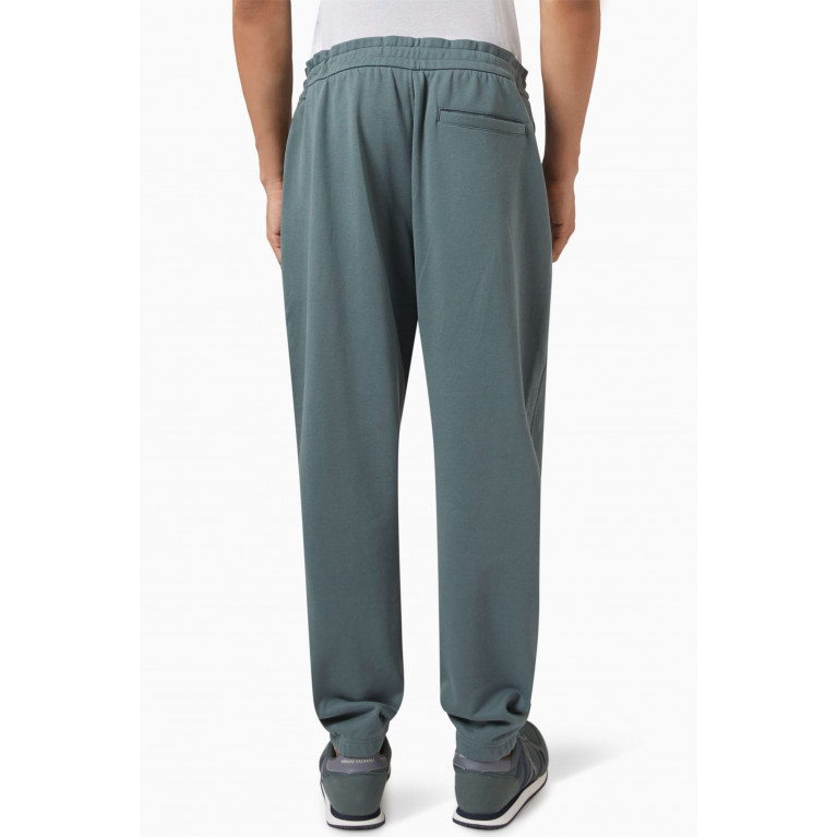 Armani Exchange - Logo Sweatpants in Cotton Green