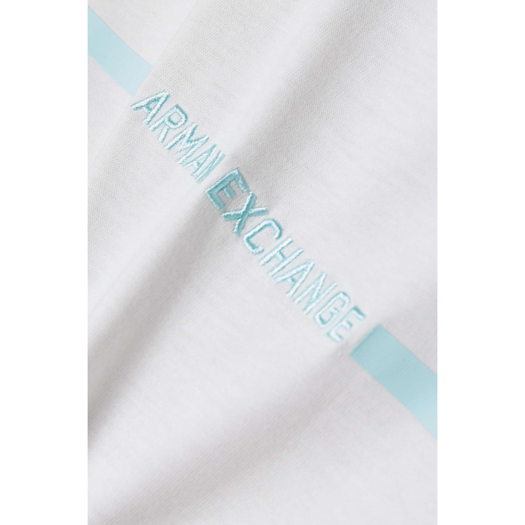 Armani Exchange - Logo T-shirt in Cotton Neutral
