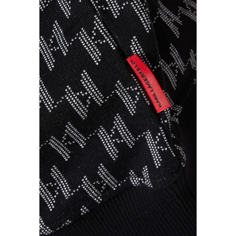 Karl Lagerfeld - Monogram Sweatshirt in Jacquard