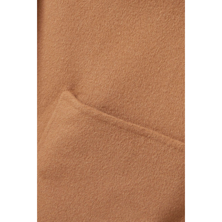 Karl Lagerfeld - KL Monogram Reversible Coat in Wool-blend