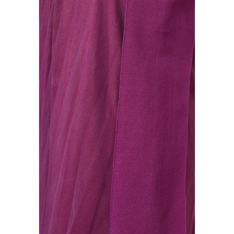 Hukka - Gathered Maxi Skirt in Tulle