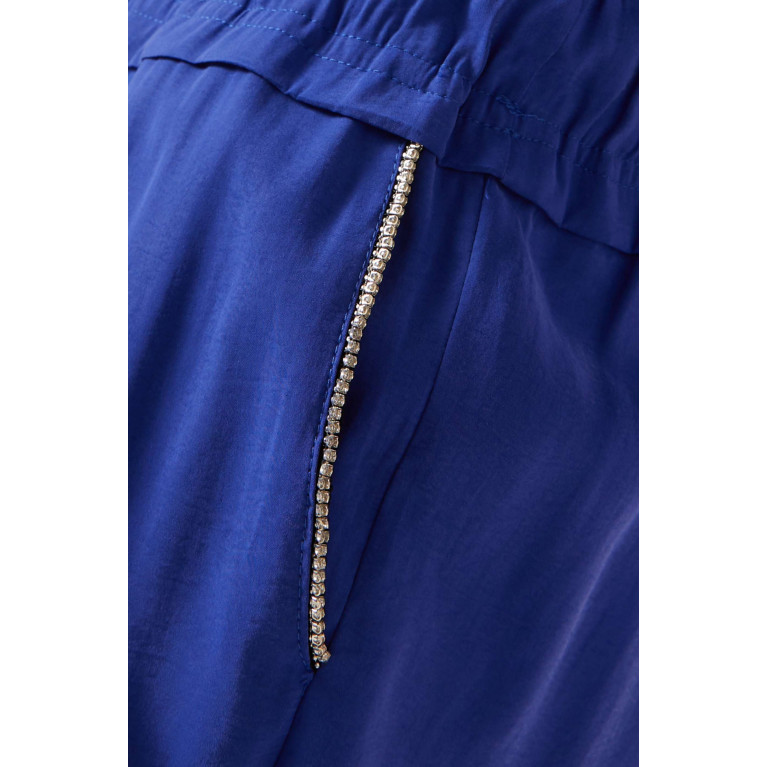 Hukka - Drawstring Tapered Pants in Modal-blend