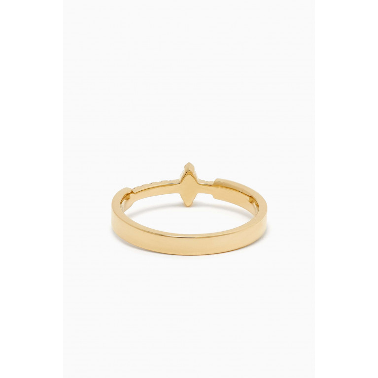 Ouverture - Marquise Diamond Ring in 14kt Gold