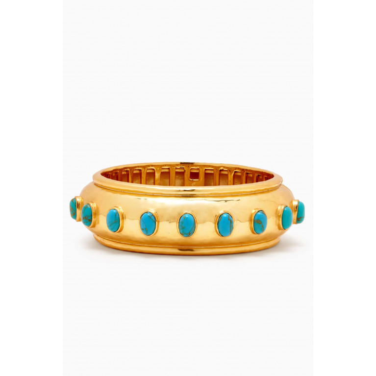 VALÉRE - Ava Bangle in 24kt Gold-plated Brass