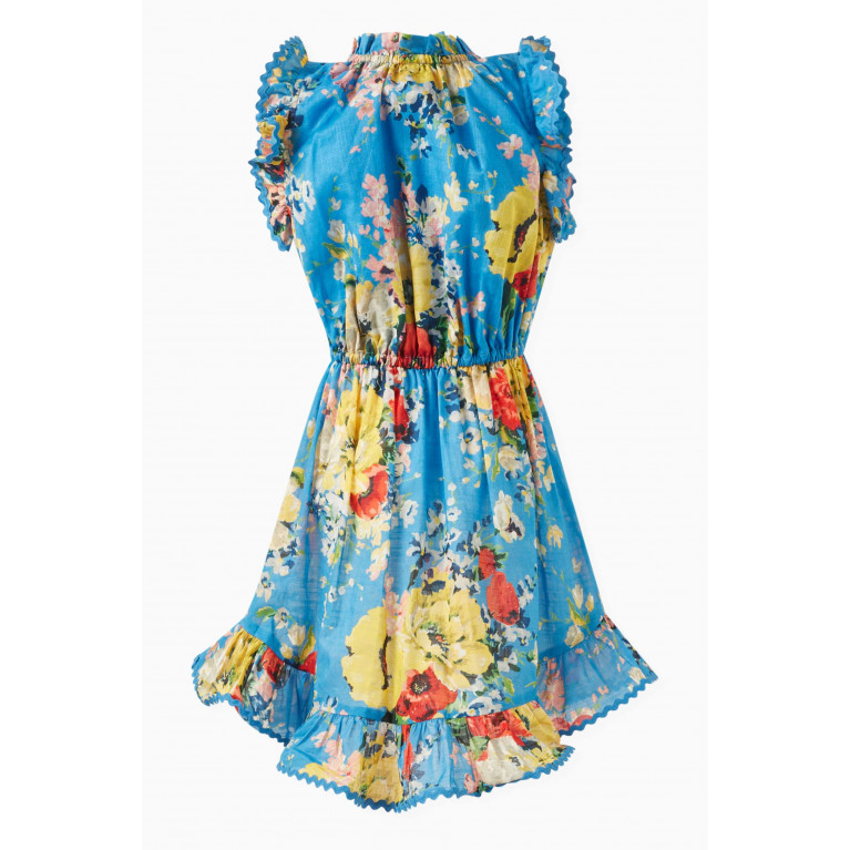 Zimmermann - Alight Floral-print Flip Dress in Cotton