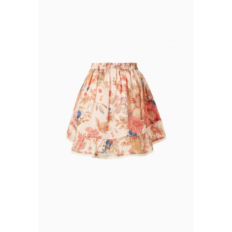 Zimmermann - August Flip Skirt in Cotton