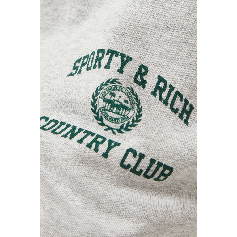 Sporty & Rich - Vanity Crest Sweatpants in Cotton-fleece