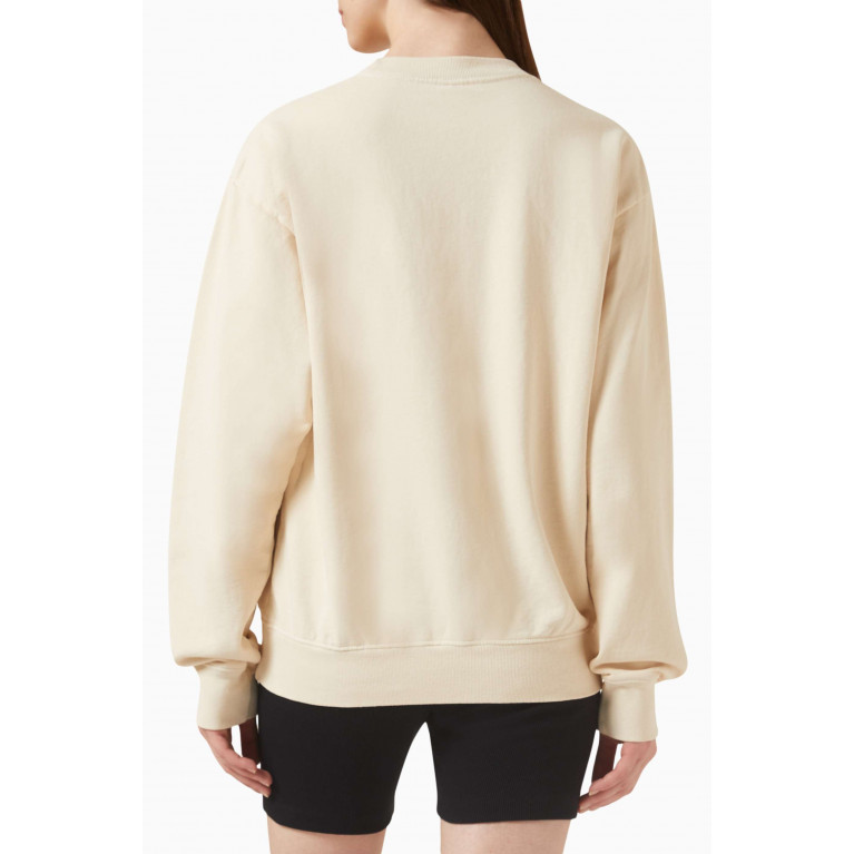 Sporty & Rich - Wellness Ivy Crewneck Sweatshirt in Cotton