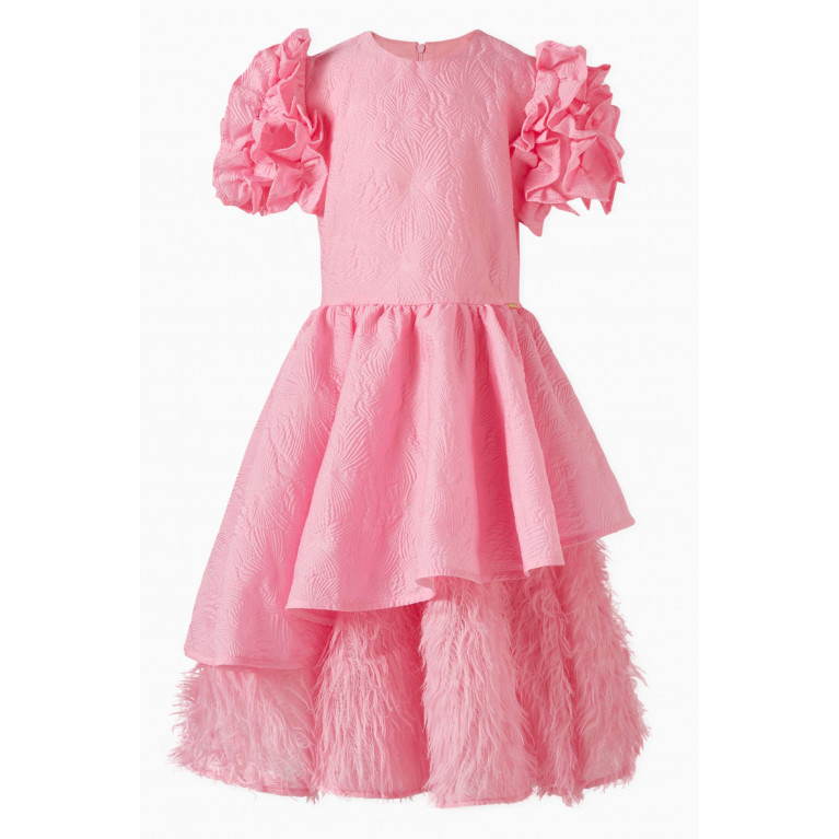 Poca & Poca - Ruffle Peplum Dress