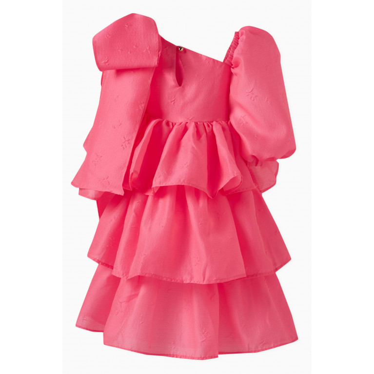 Poca & Poca - Asymmetric Ruffle Dress