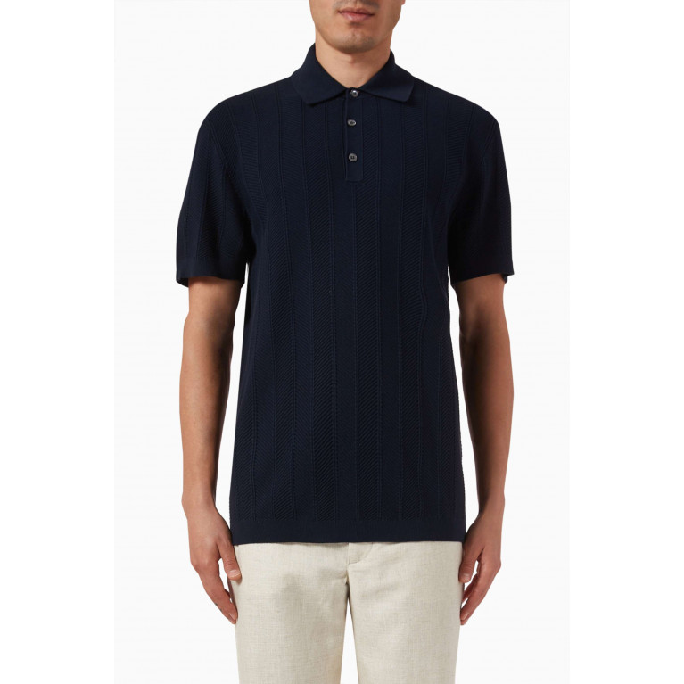Missoni - ZigZag Polo Shirt in Cotton