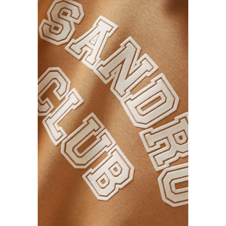 Sandro - August Sandro Club Sweatshirt in Cotton-Blend