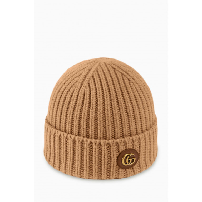 Gucci - Double G Beanie in Knit