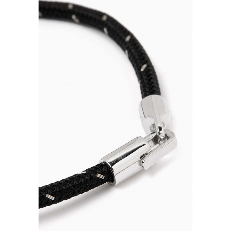 Miansai - Cruz Rope Bracelet in Nylon Cord & Sterling Silver