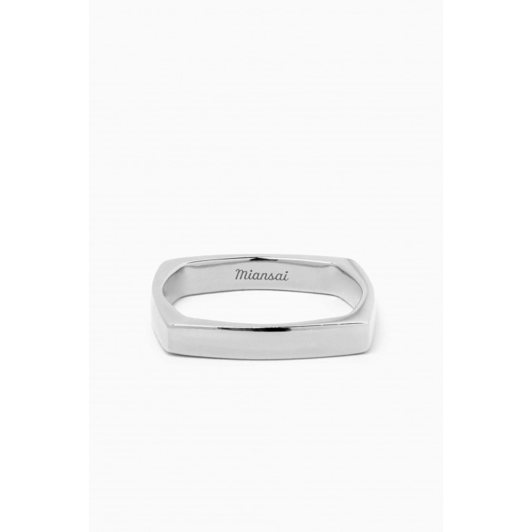 Miansai - Level Ring in Sterling Silver