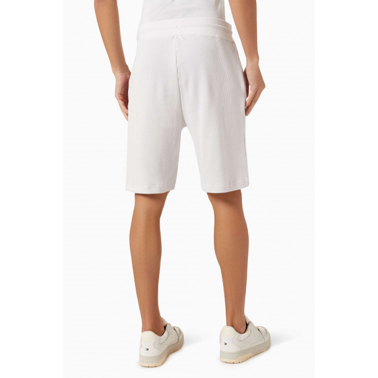 Tommy Hilfiger - Monotype Lounge Shorts in Cotton Waffle