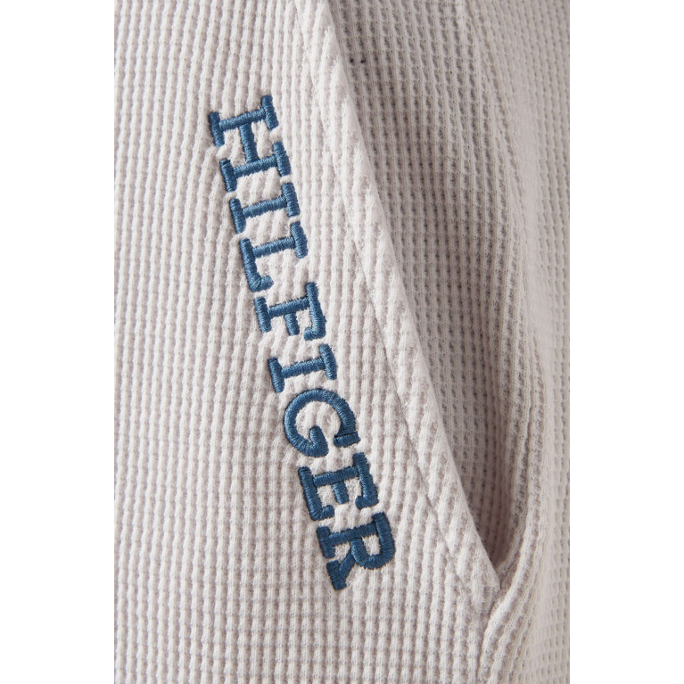 Tommy Hilfiger - Monotype Lounge Shorts in Cotton Waffle