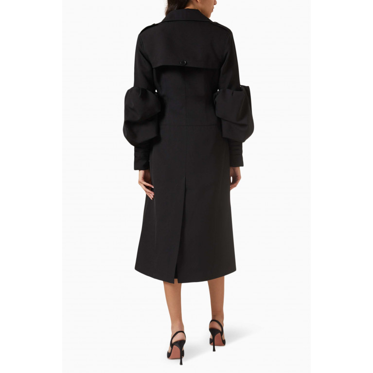 Nafsika Skourti - Couture Trench Coat in Cotton-canvas