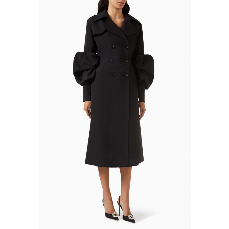 Nafsika Skourti - Couture Trench Coat in Cotton-canvas