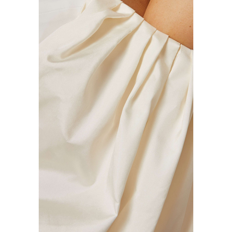 Anatomi - Fiora Draped Maxi Dress White