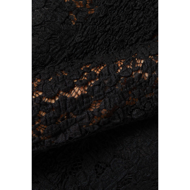 Alexis - Tafari Dress in Lace Black