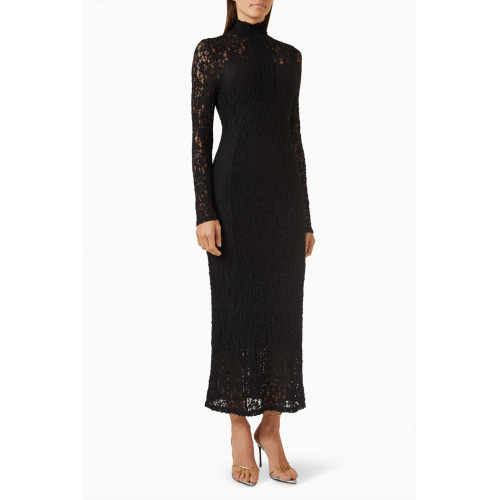Alexis - Tafari Dress in Lace Black