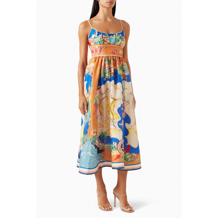 Zimmermann - Alight Picnic Dress in Linen