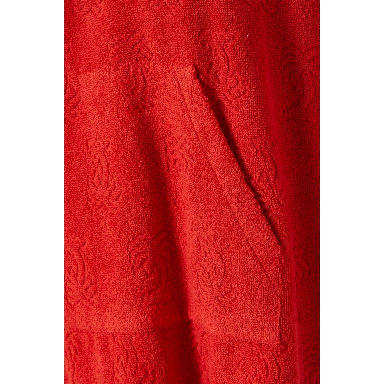 Zimmermann - Alight Hooded Towel Mini Dress in Cotton-terry
