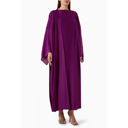Al Mraikn - 3-piece Abaya Set in Silk