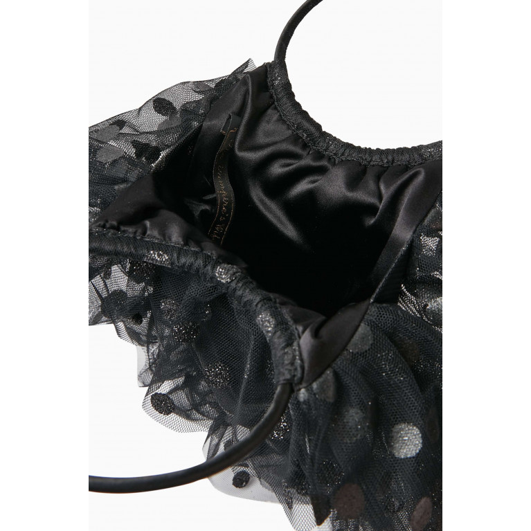 The Vampire's Wife - The Hurricane Top-handle Bag in Tulle