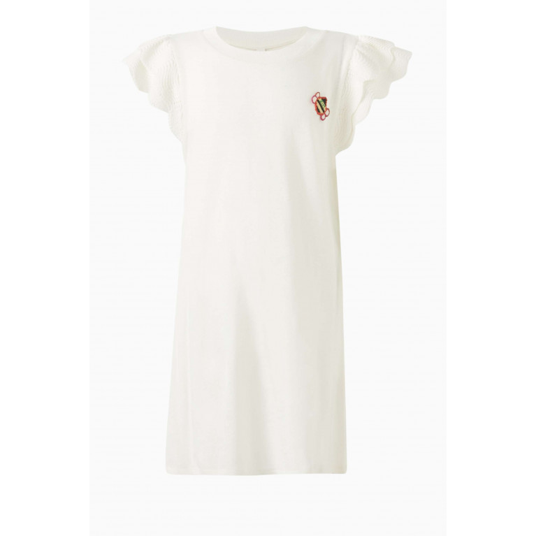 Zimmermann - August Frill Sleeve T-shirt Dress in Jersey