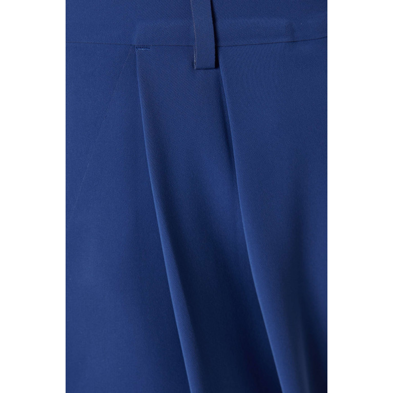 Giorgio Armani - Wide-leg Pants in Crepe Blue