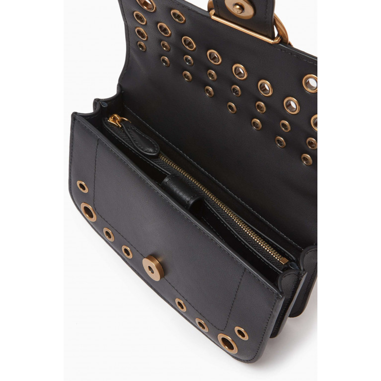 PINKO - Classic Love Bell Crossbody Bag in Leather