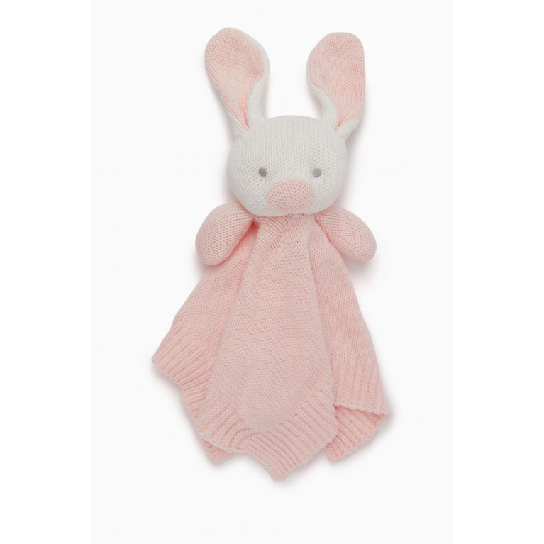 Purebaby - Rabbit Comforter in Organic Cotton-knit