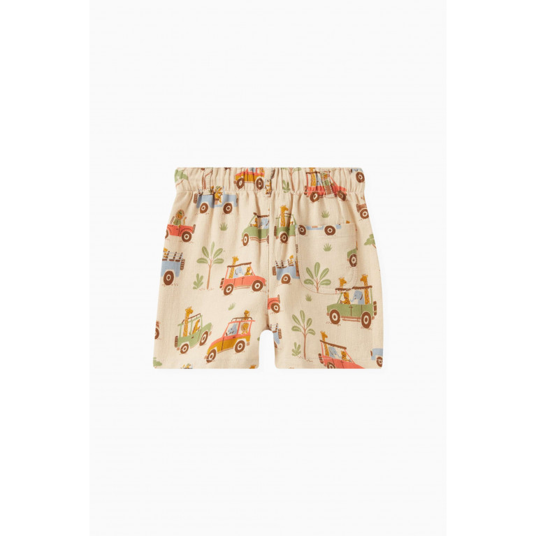 Purebaby - Safari Pull-on Shorts in Organic Cotton