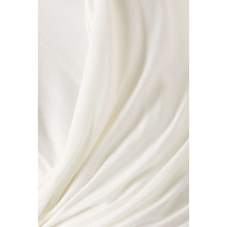 Simkhai - Signature Estelle Crop Top in Stretch-jersey White