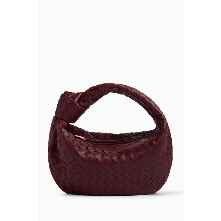Bottega Veneta - Teen Jodie Shoulder Bag in Intrecciato Leather