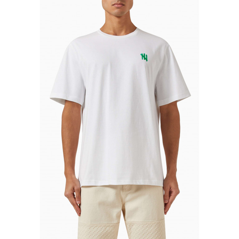 NASS - Dean T-shirt in Cotton Jersey White