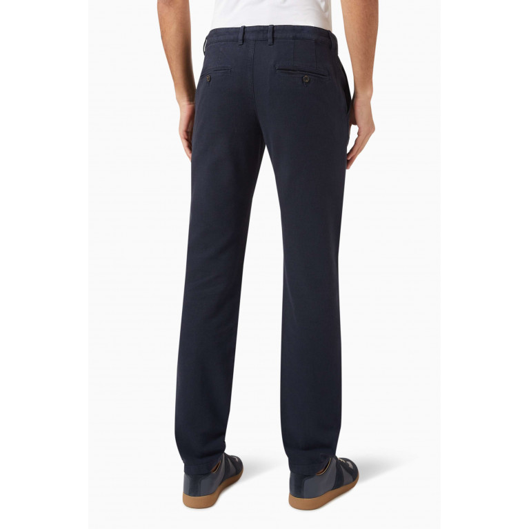 Selected Homme - 175 Slim-fit Chino Pants in Organic Cotton Blend Blue