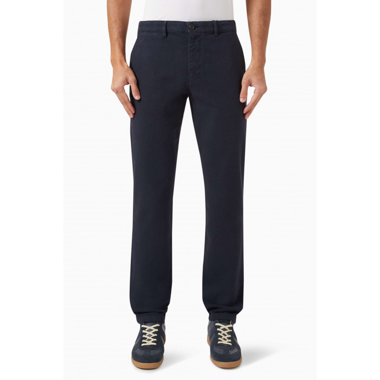 Selected Homme - 175 Slim-fit Chino Pants in Organic Cotton Blend Blue