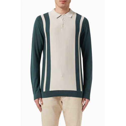 Selected Homme - Knitted Polo Shirt in Organic Cotton